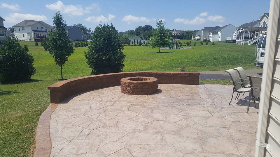 75 Beautiful Beige Stamped Concrete Patio Pictures Ideas January 2022 Houzz