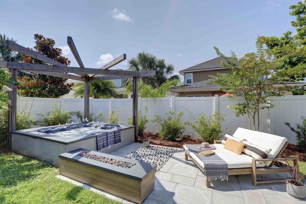 Jacksonville Beach Contemporary Backyard Contemporary Patio Jacksonville by Cascade