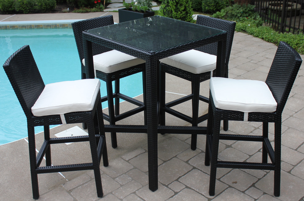 Jakarta Bar Patio Set Traditional Patio Other by Pioneer Family