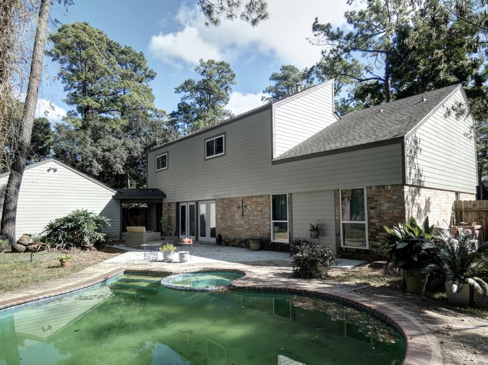 Jaycreek James Hardie Siding, NT Windows, Sherwin Williams Paint Contemporary Patio