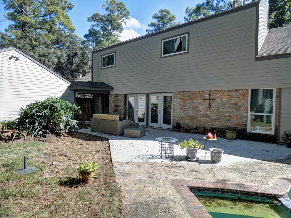 Jaycreek James Hardie Siding, NT Windows, Sherwin Williams Paint Contemporary Patio