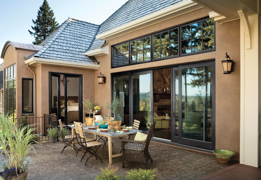 JELD WEN Custom Wood Patio Doors Transitional Patio Houston by