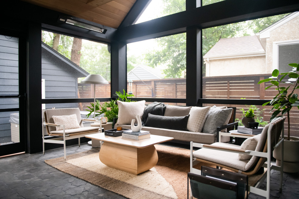 Julia Miller Interiors Minimalistisch Patio Minneapolis von