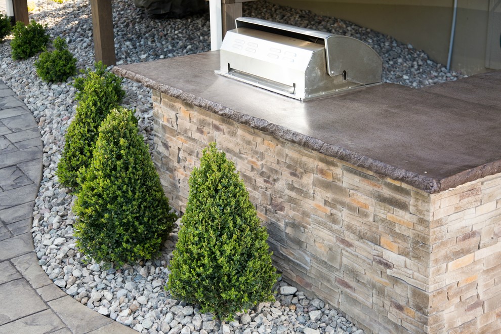 Kansas City Backyard Grill Station Traditional Patio Kansas City