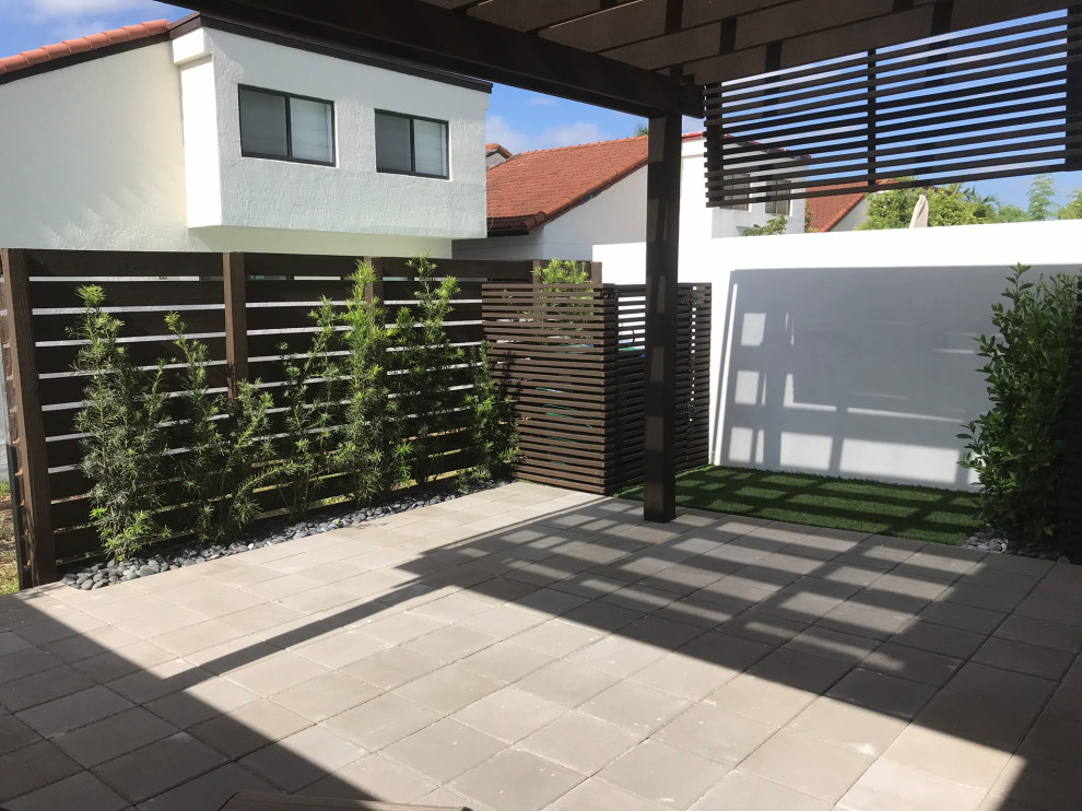 Kendall Contemporary Patio Inspo Contemporary Patio Miami by