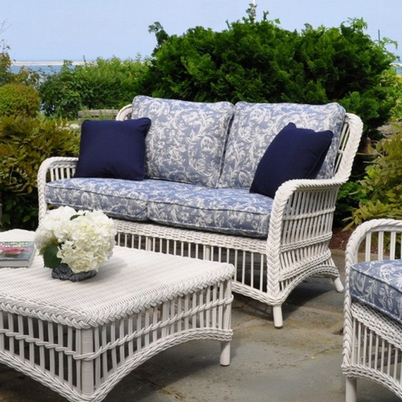KingsleyBate Chatham Wicker Outdoor Furniture Traditional Patio