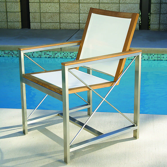 KingsleyBate Stainless Steel Outdoor Furniture Contemporary