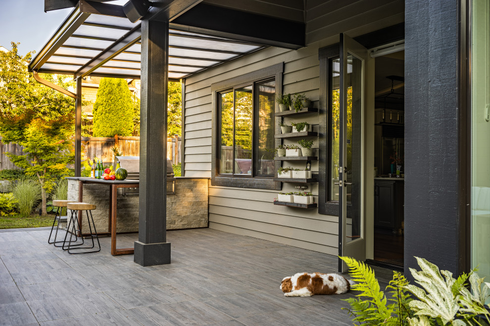 Kirkland Contemporary Contemporary Patio Seattle by Juxtapose