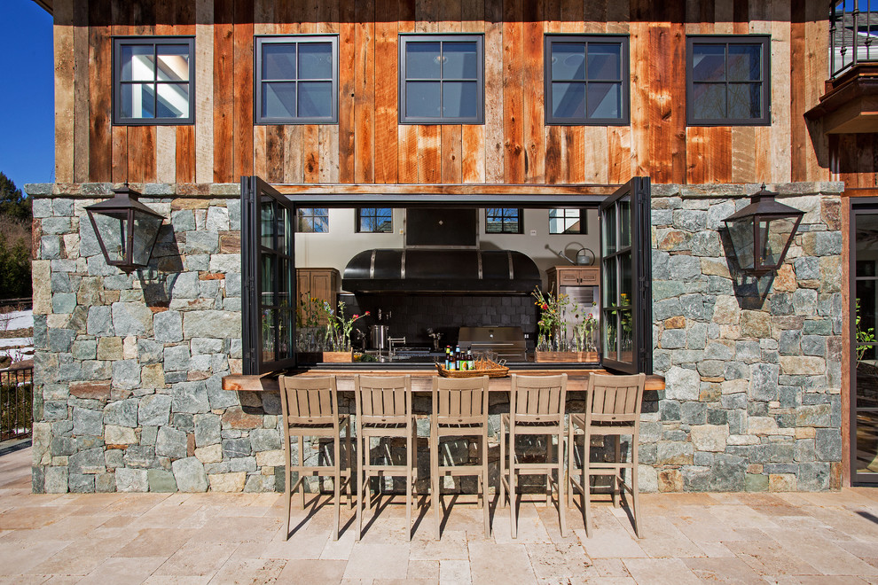 Kitchen & Outdoor Bar - Farmhouse - Patio - DC Metro - by Kleppinger ...