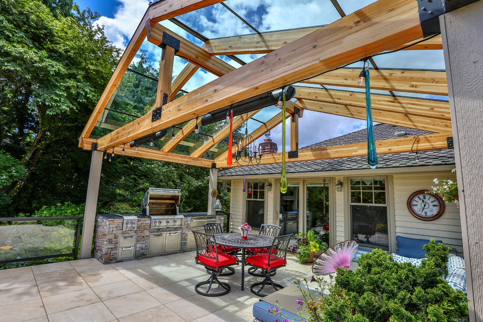 Klett Project Modern Patio Seattle by Timberline Patio Covers