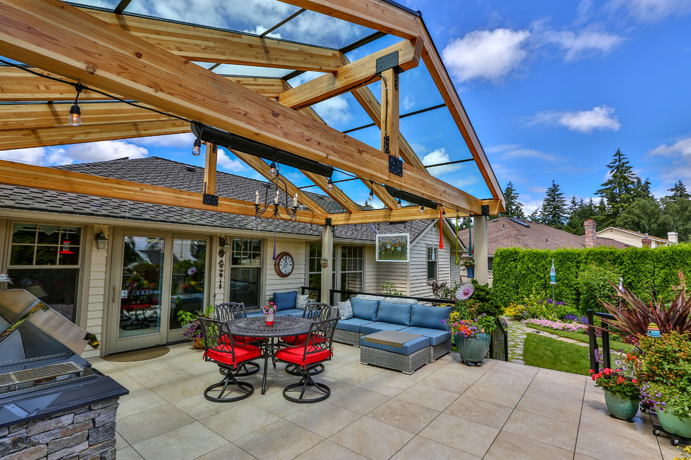 Klett Project Modern Patio Seattle by Timberline Patio Covers