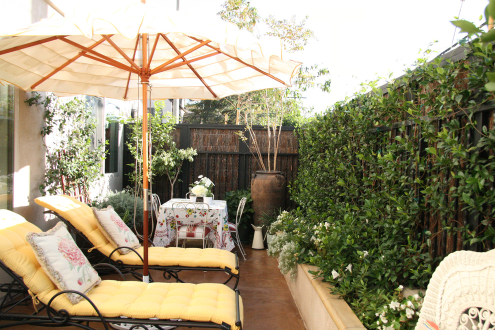 Design ideas for a bohemian patio in Los Angeles.