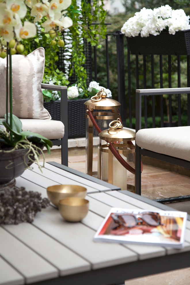 Knightsbridge Residence Modern Patio London by Elayne Barre