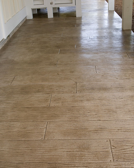 5 Benefits To Concrete Floors For, How To Lay Wood Look Tile On Concrete Floor