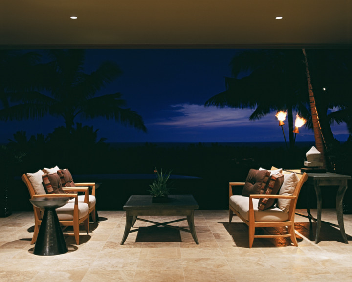 Immagine di un patio o portico design
