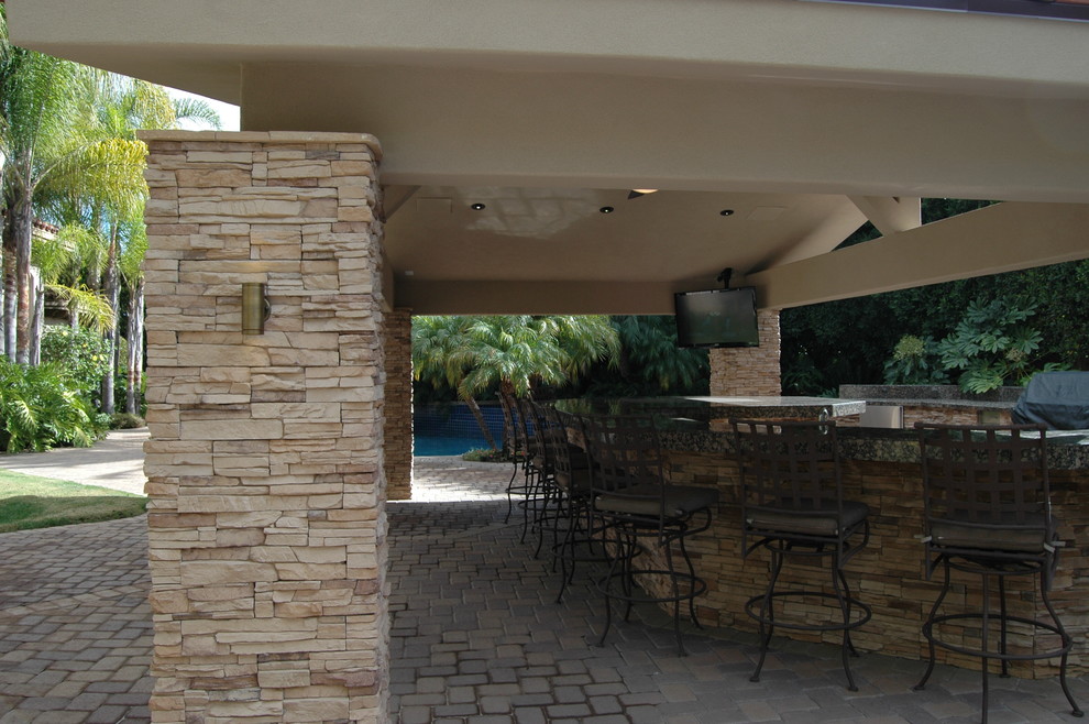 Patio - traditional patio idea in San Diego