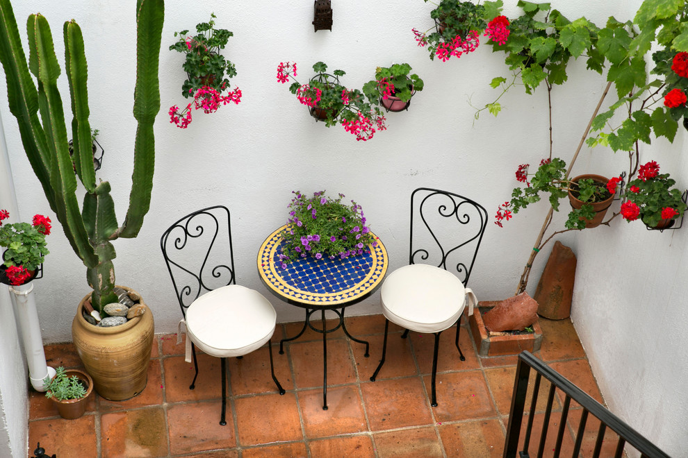 Design ideas for a mediterranean patio in Other.