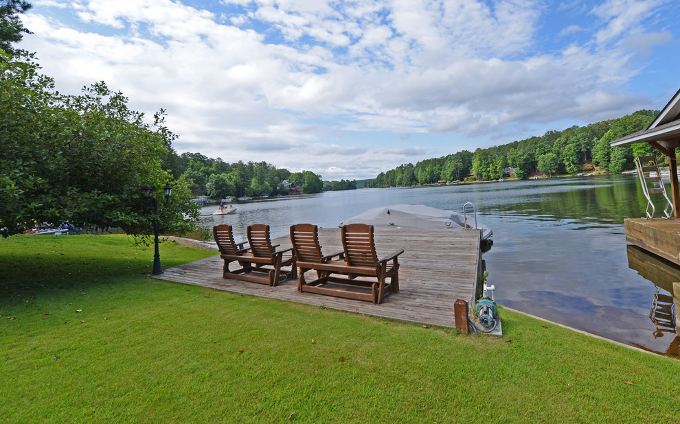 Lake Arrowhead Custom Homes Waleska Modern Patio Atlanta