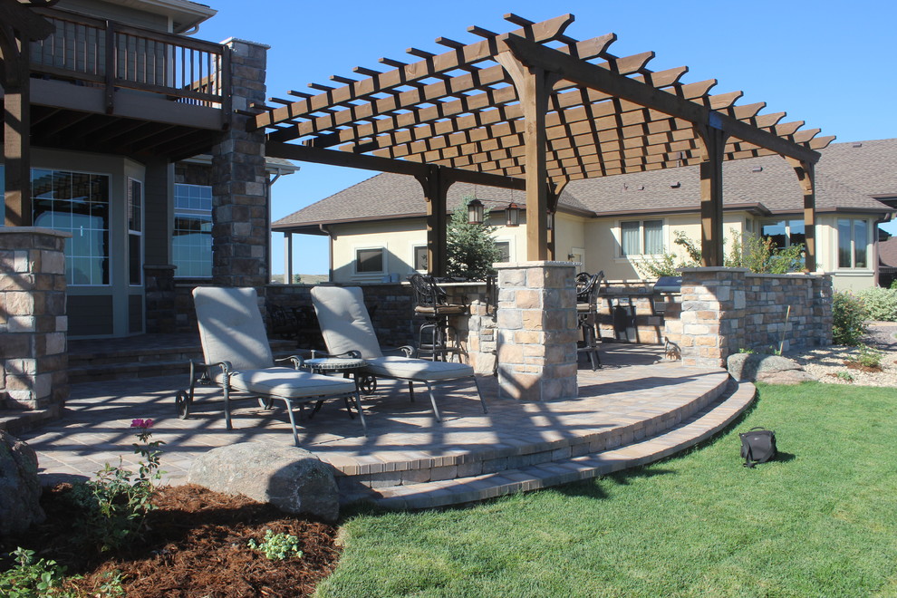Lakeside Oasis Traditional Patio Denver by Mill Brothers