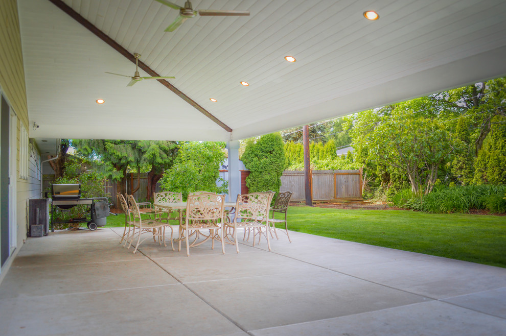 Large Hipped Patio Cover in Albany Patio Portland by TnT Builders