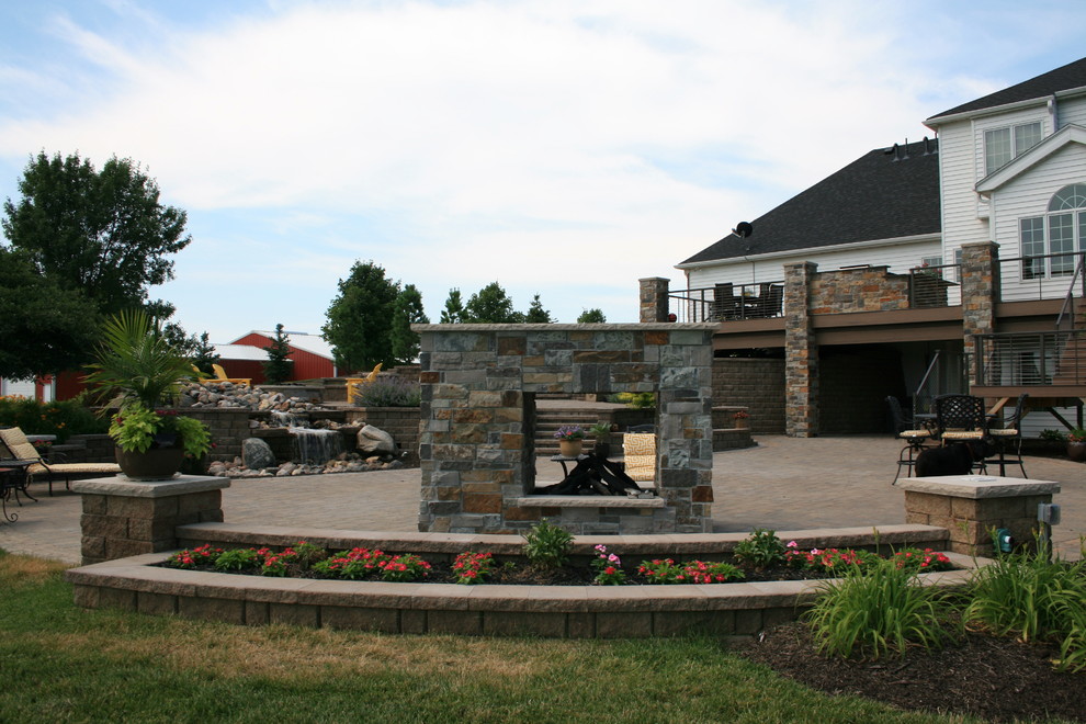 Large Patio Blair Traditional Patio Omaha by Clear Creek