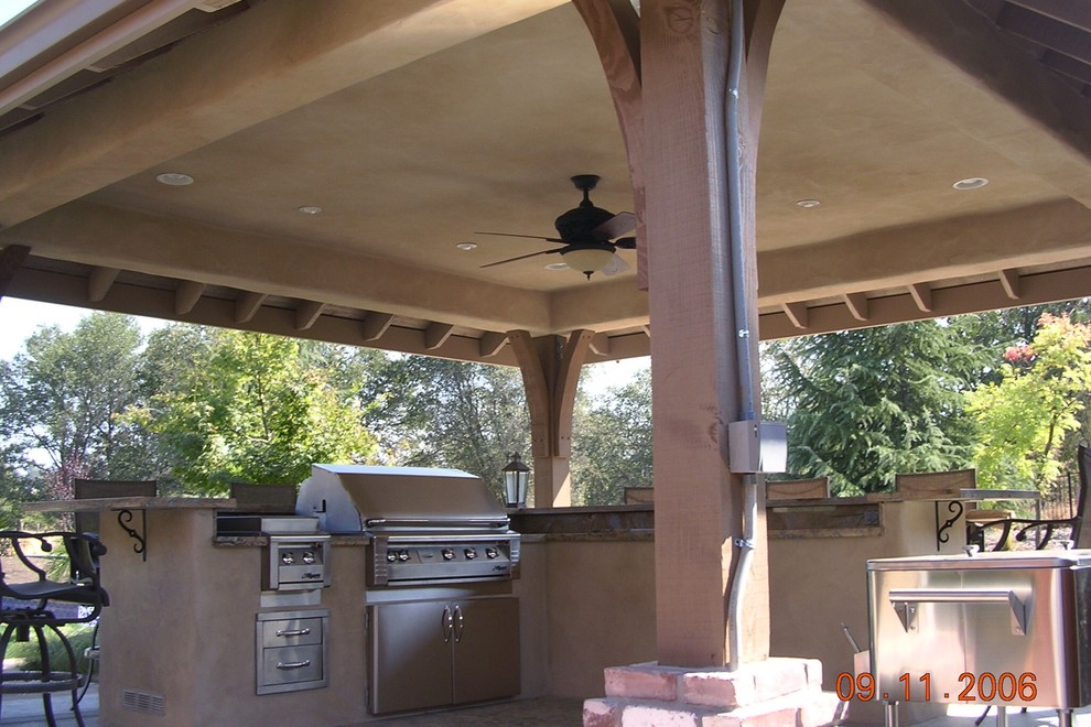 large pavillion Patio Sacramento by Deome 2 Builders Inc Houzz