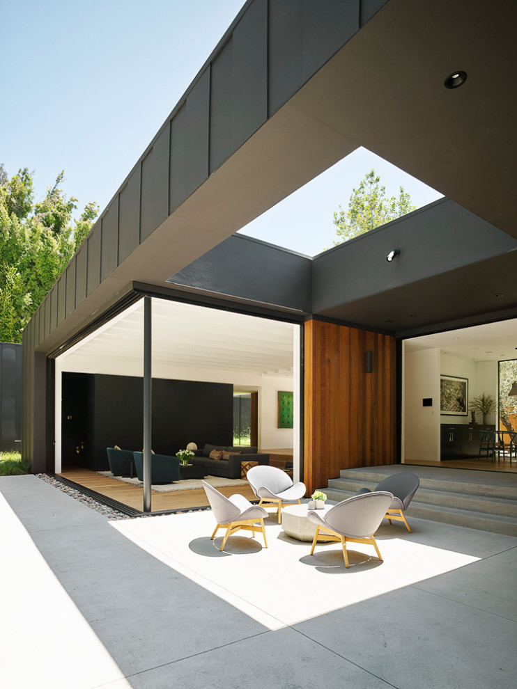 Стильный дизайн: двор в стиле модернизм - последний тренд