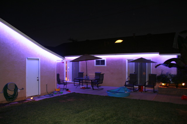 LED Strip lighting Project - Tropical - Patio - San Diego - by None | Houzz  AU