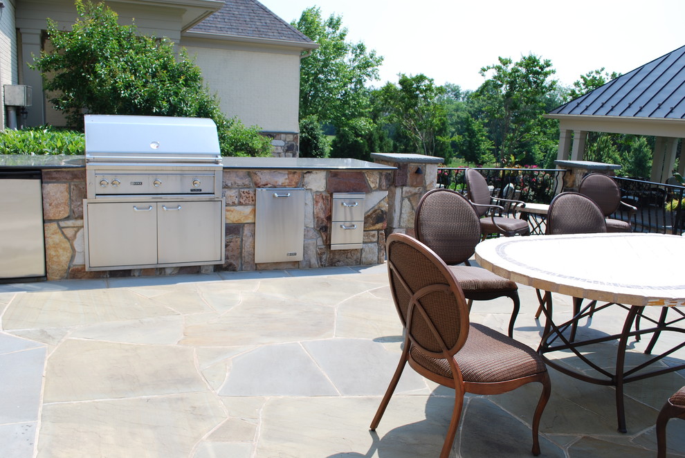 Leesburg Estate Traditional Patio DC Metro by Kane Landscapes