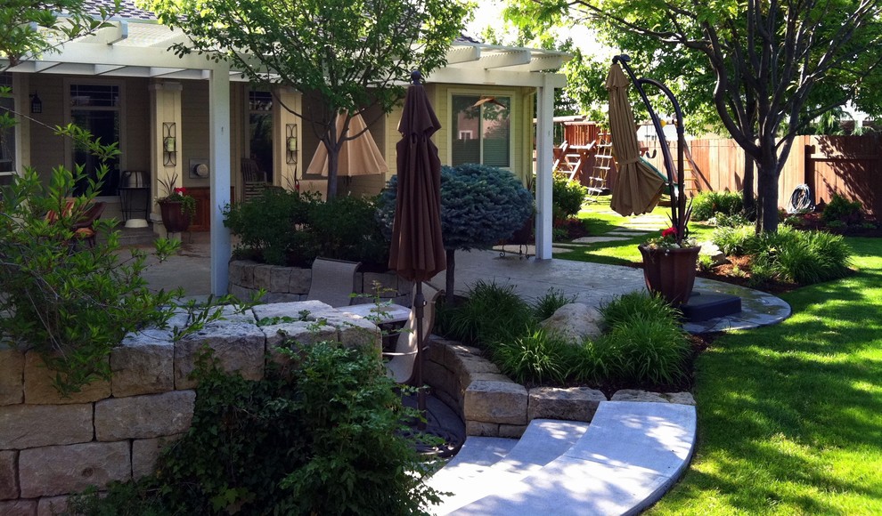 Lexington Hills Residence Contemporary Patio Boise by Chuck B