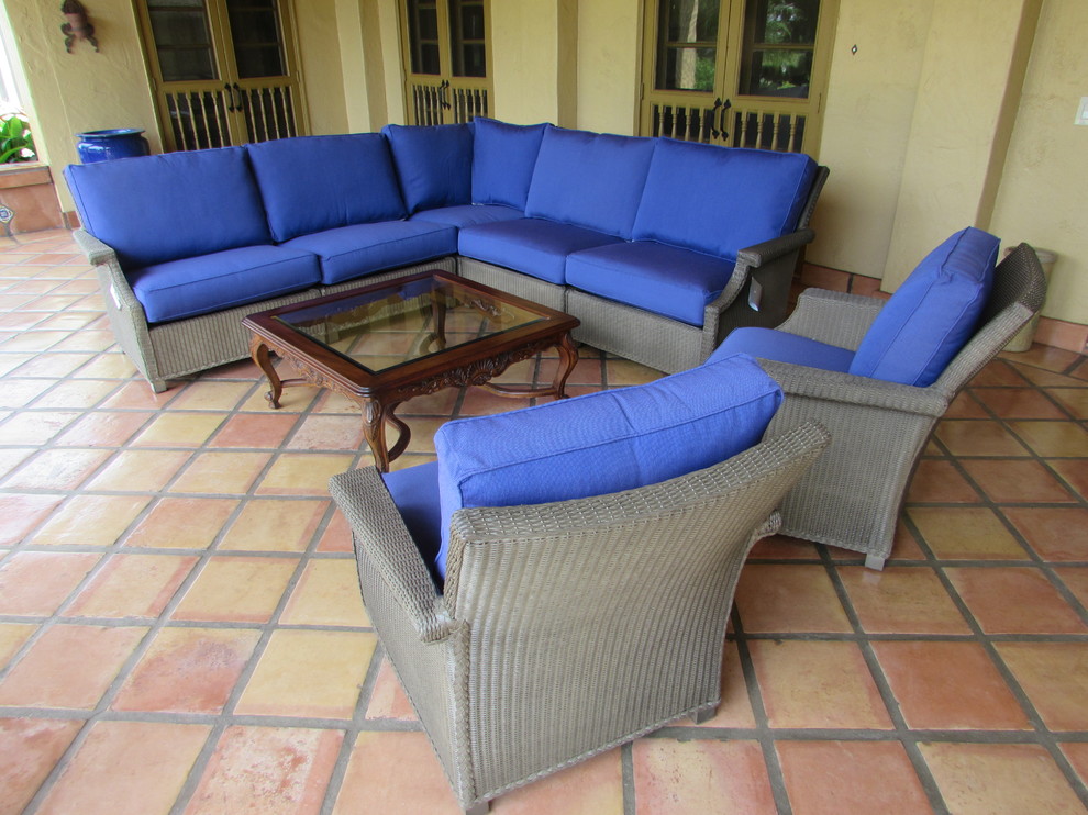 LLOYD FLANDERS ALL WEATHER WICKER Bord de Mer Terrasse et Patio