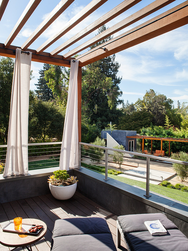 Los Altos House Contemporary Patio San Francisco by Dotter