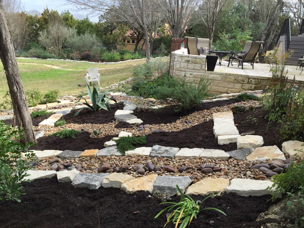 Lost Creek Slope Erosion Control Traditional Patio Austin by