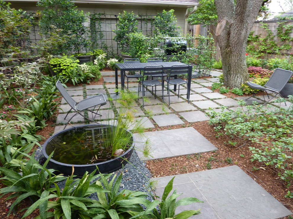 Idee per un patio o portico minimal