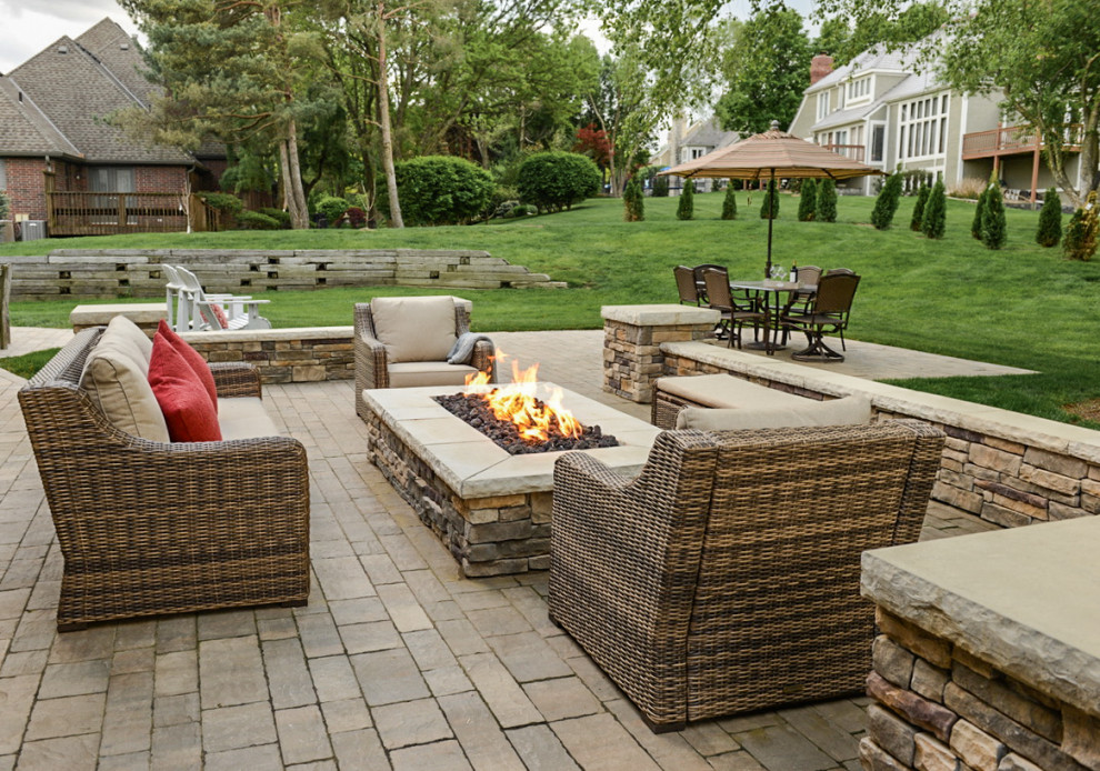 Luxurious Leawood Project Contemporary Patio Kansas City by