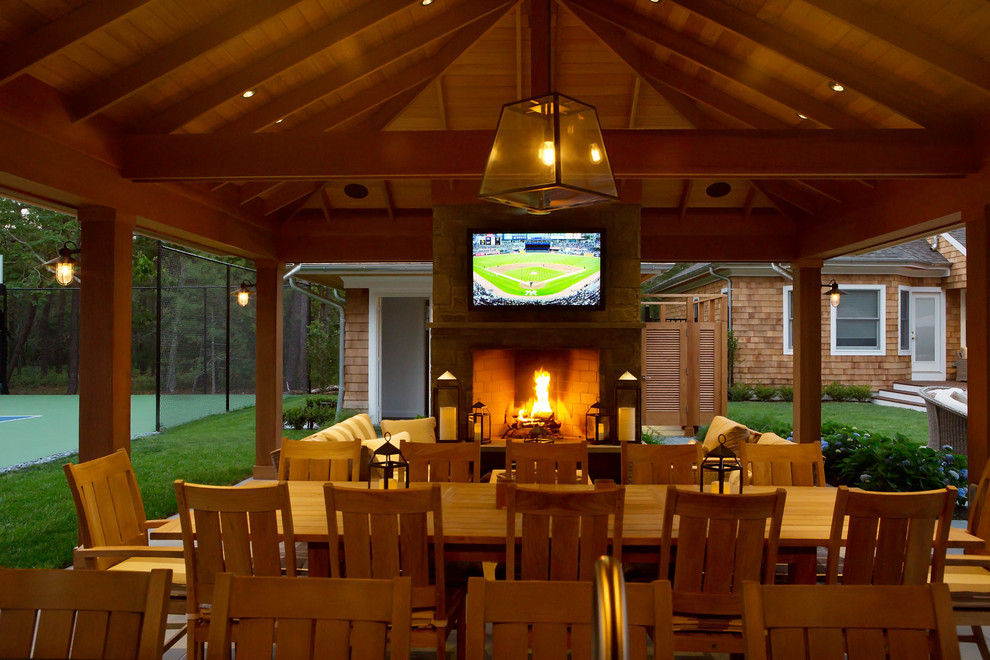Luxury Outdoor Sports Bar Modern Patio New York Houzz