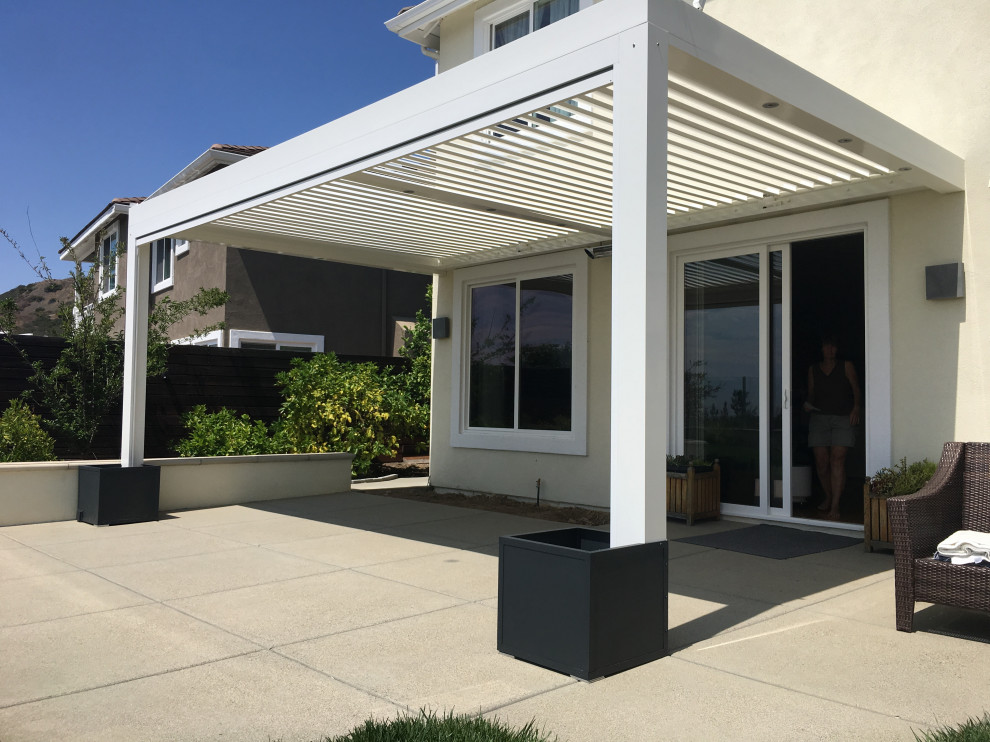 Luxury Patio Cover in San Marcos California Contemporary Patio