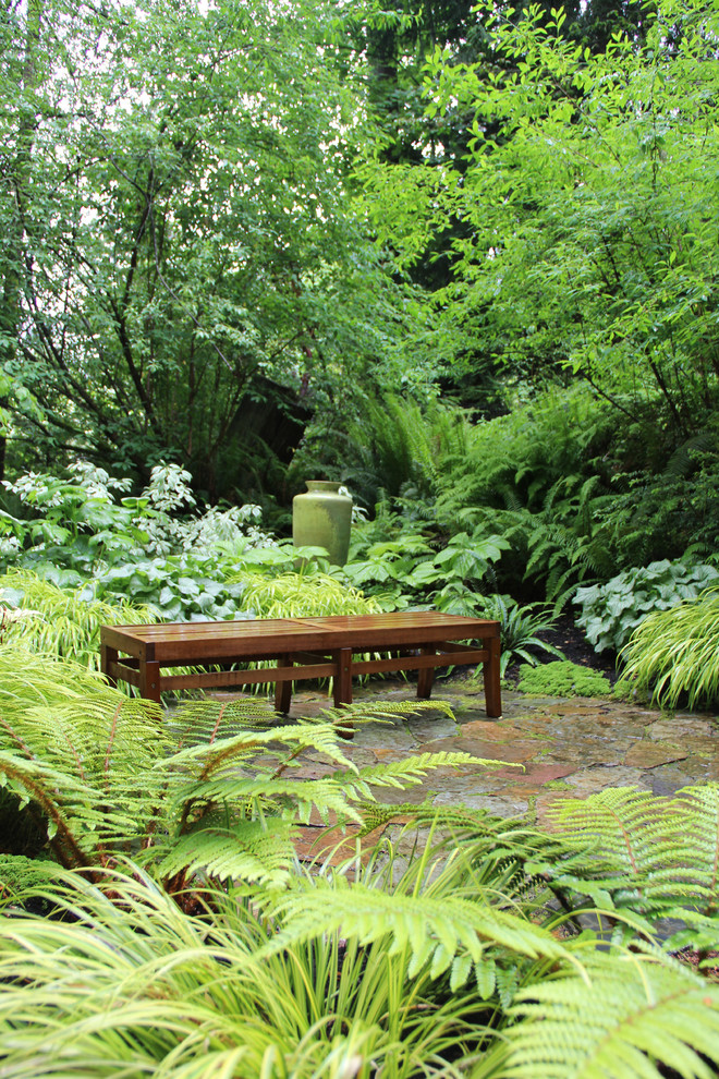 Lytle Road, Bainbridge Island - Shaded Creek - Contemporary - Patio - Seattle - by Bliss Garden ... on Bliss Garden Design
 id=75124