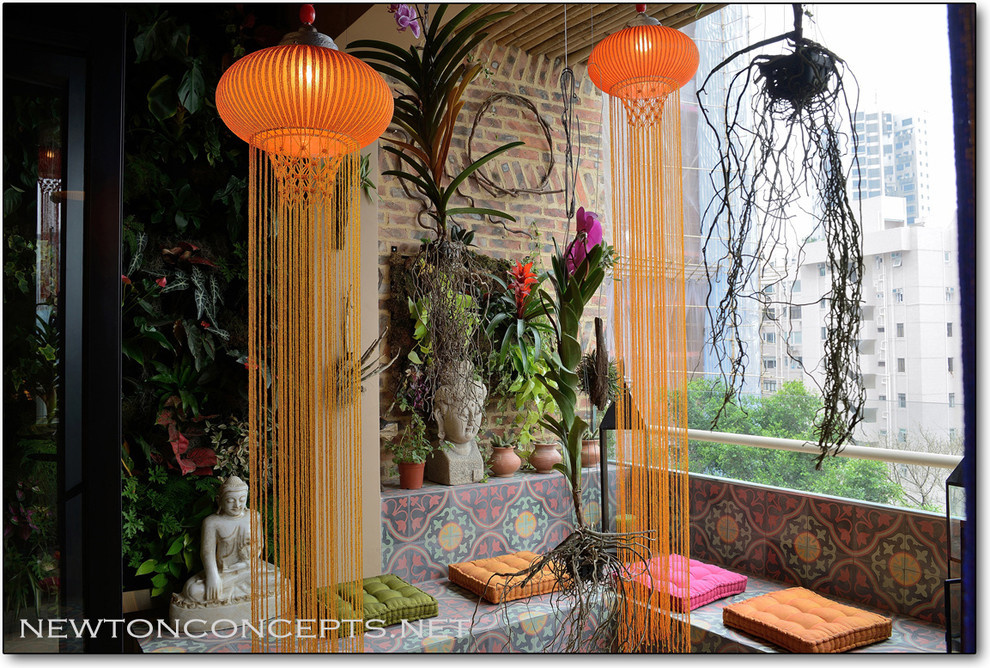 Macdonnell Rd. Eclectic Patio Hong Kong by Newton Concepts Houzz