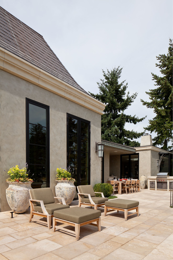 Madison Park Waterfront Traditional Patio Seattle by SortunVos