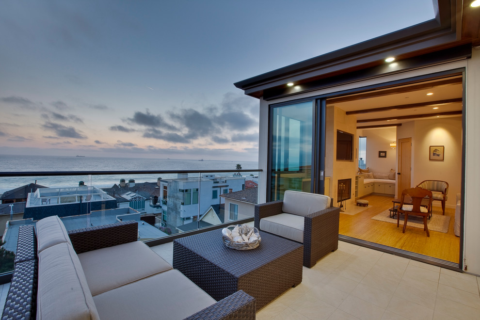 Manhattan Beach Architectural Contemporary Patio Los Angeles by