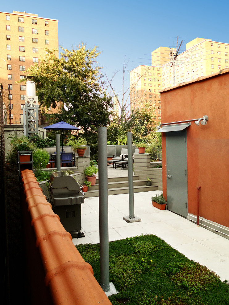 Manhattan, NY Roof Deck Eclectic Patio New York by Wolstenholme