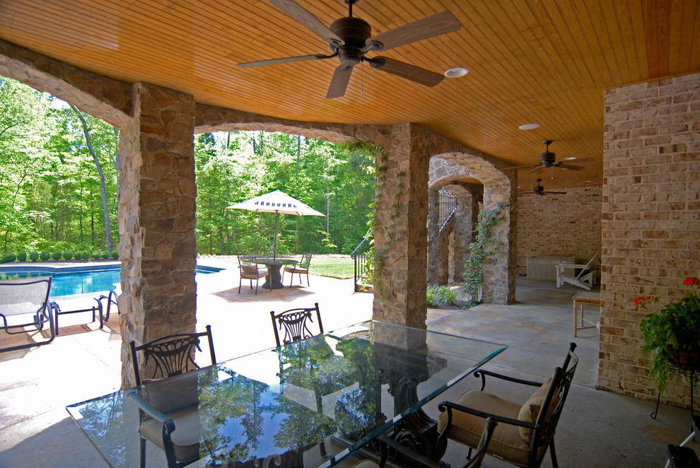 Maple Grove Traditional Patio Charlotte by Pippin Home Designs