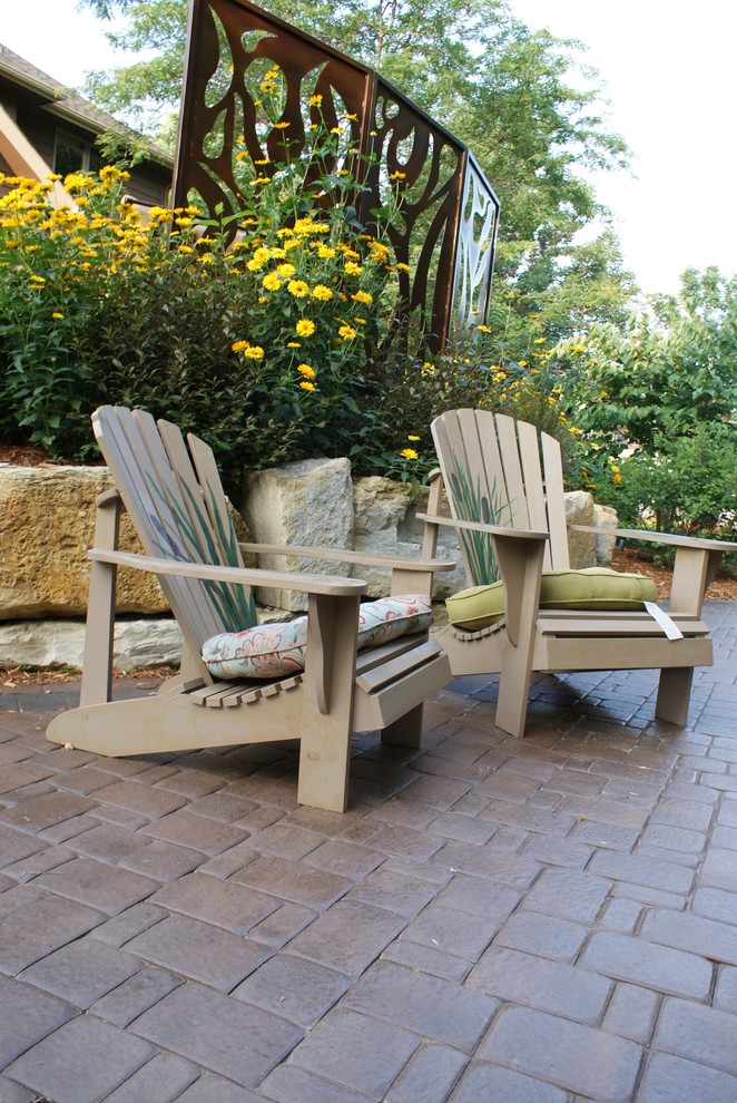 Maple Grove Steel Garden Transitional Patio Minneapolis by