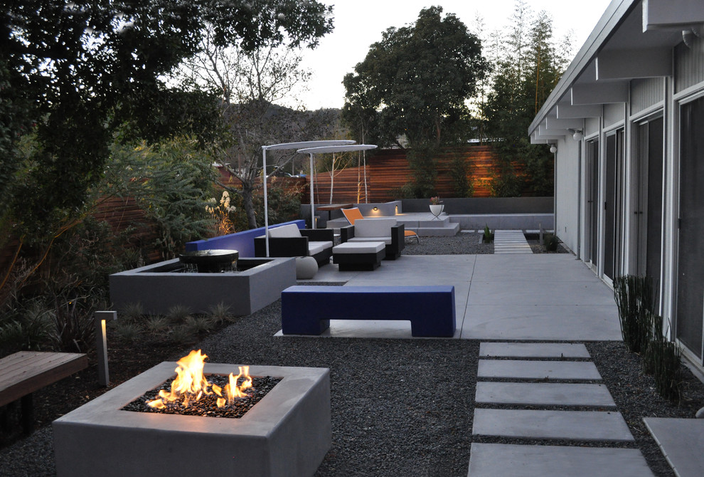 Marin Eichler Modern Patio San Francisco By Huettl Landscape Architecture Houzz