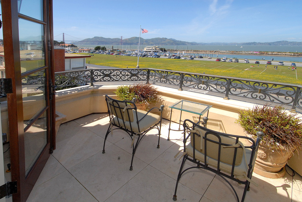 Marina Residence in San Francisco Traditional Patio San Francisco
