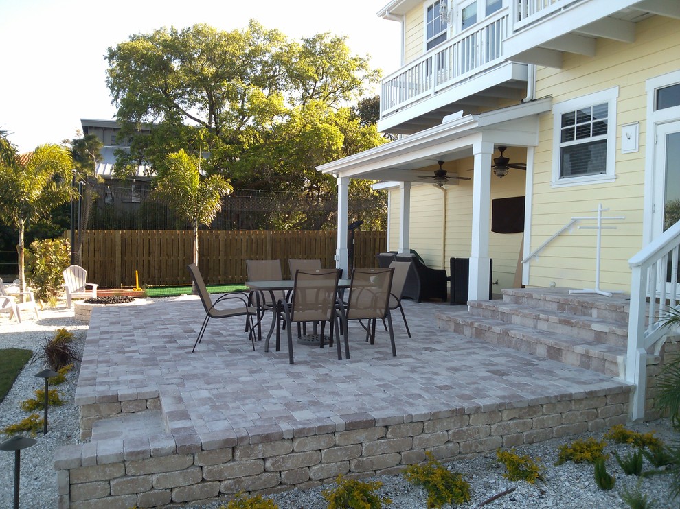 Photo of a coastal patio in Tampa.