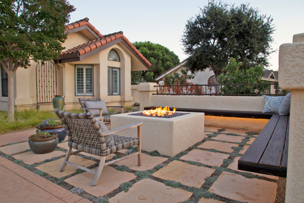 Mediterranean Metamorphosis - Mediterranean - Patio - San ...