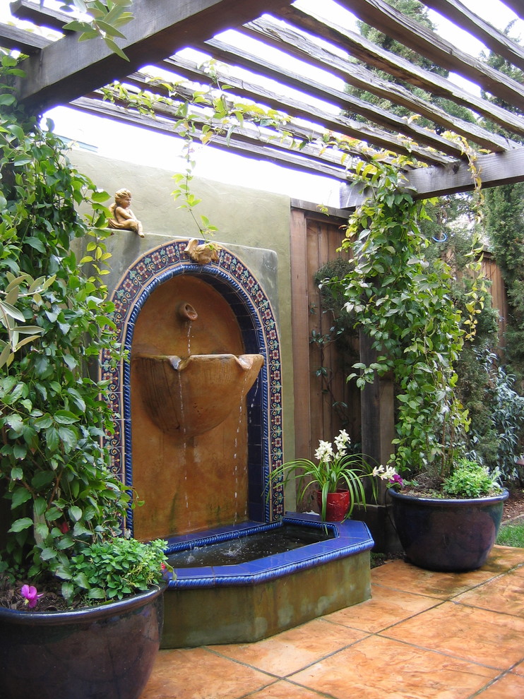 Inspiration for a mediterranean patio remodel in Other