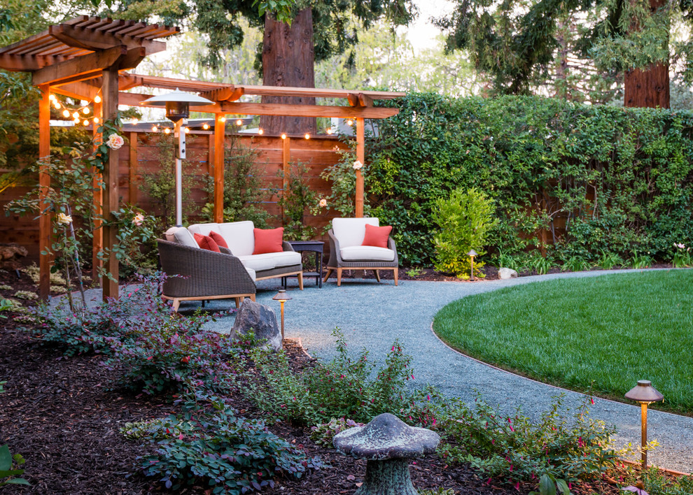 Inspiration for a medium sized contemporary back patio in San Francisco.